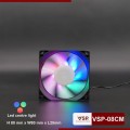 Bộ Fan Case VSP V-08CM LED (8cm)