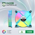 Fan case VSPTECH LED RGB V400B xanh