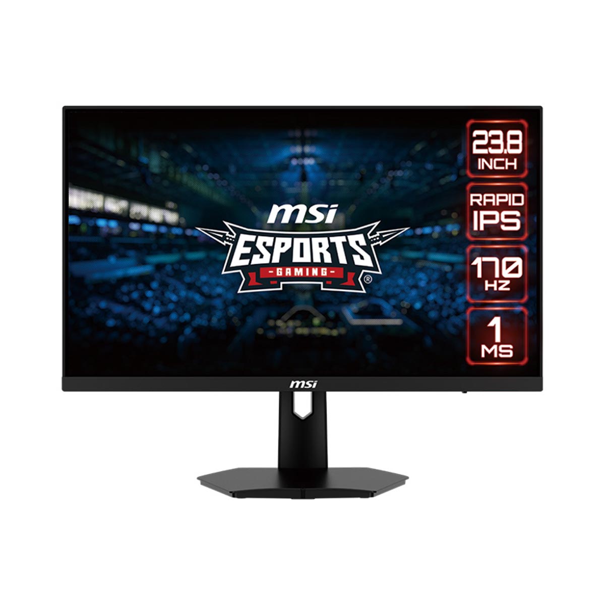 Màn hình máy tính Gaming MSI G244F (23.8 inch/FHD/IPS/170Hz/1ms)