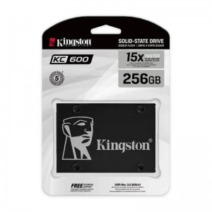 Ổ cứng SSD 256G Kingston KC600 Sata III 6Gb/s TLC (SKC600/256G)
