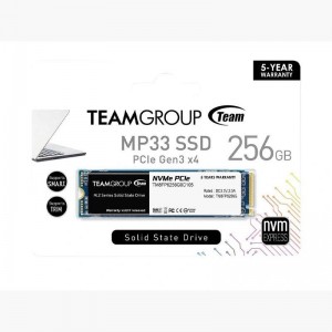 Ổ Cứng SSD 256GB Teamgroup MP33 | M.2 NVMe, PCIe Gen3x4 (TM8FP6256G0C101)