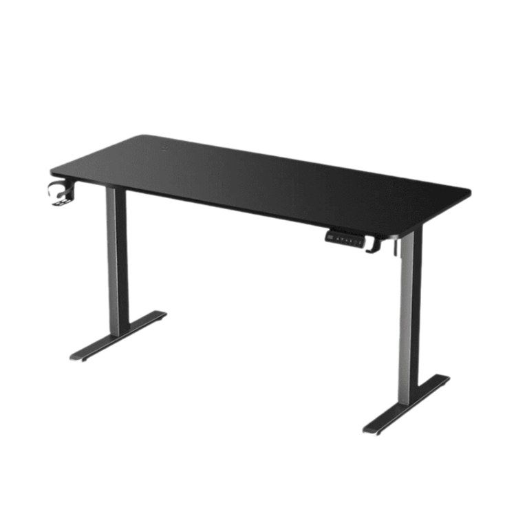 Bàn nâng hạ Manson SmartDesk 1m6 | Khung đen, Mặt đen