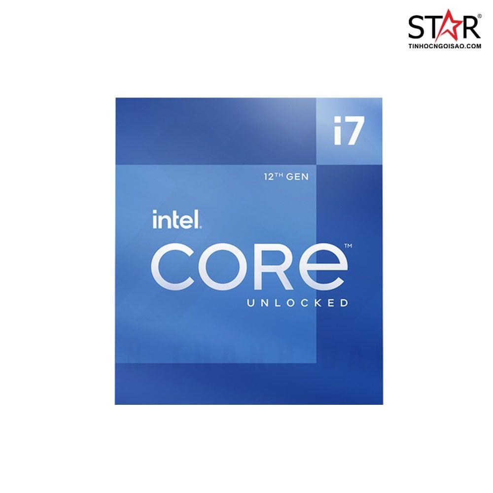 CPU Intel Core I7 12700KF | LGA1700, Turbo 5.00 GHz, 12C/20T, 25MB, Box Chính Hãng