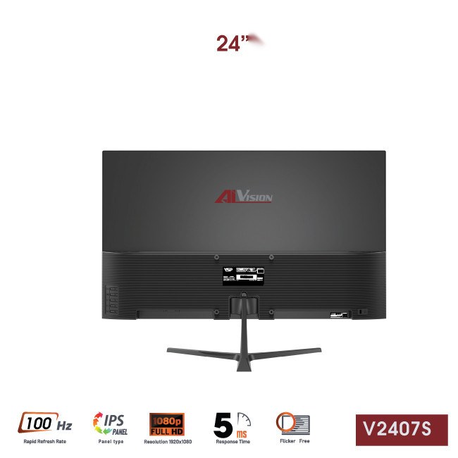 Màn hình Văn phòng Aivision V2407S | 24 inch, FHD, 100Hz, IPS