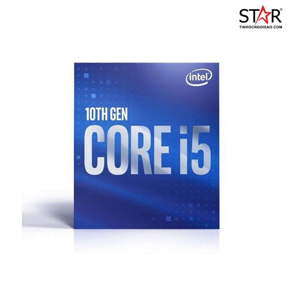 CPU Intel Core i5 10400 Box Công Ty (2.9GHz turbo up to 4.3GHz, 6 nhân, 12 luồng, LGA 1200)