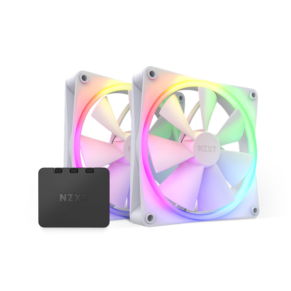 Bộ 2 Fan NZXT F140RGB WHITE - TWIN