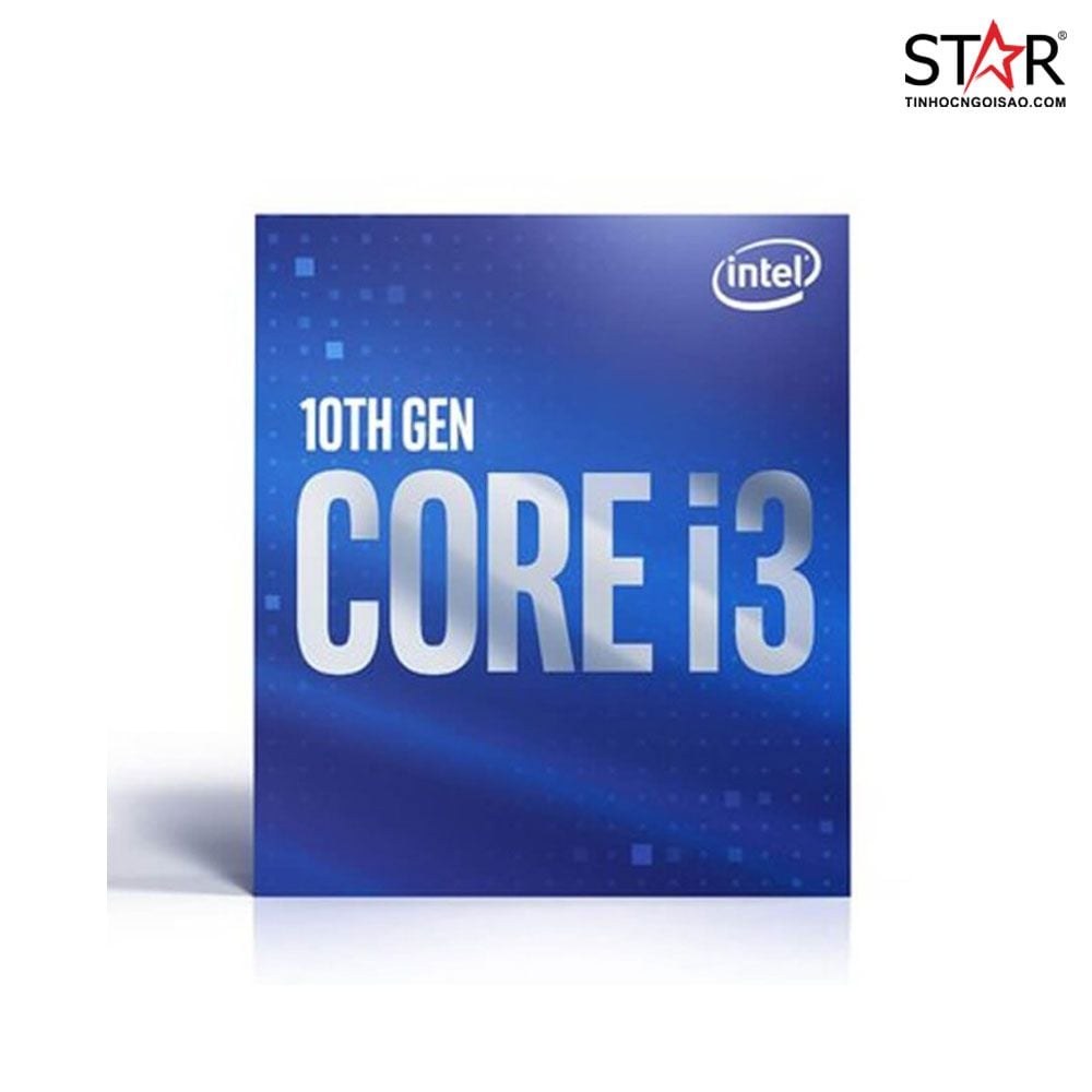 CPU Intel Core i3 10105F Box Chính Hãng (3.70 GHz-4.40 GHz, 4 nhân, 8 luồng, LGA 1200, Cache 6MB)
