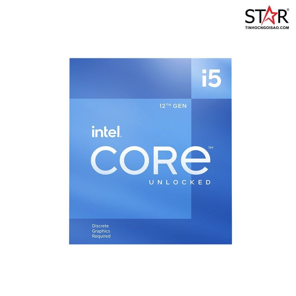 CPU Intel Core i5 12600K Box Công Ty (3.7GHz turbo up to 4.9Ghz, 10 nhân, 16 luồng, LGA 1700)
