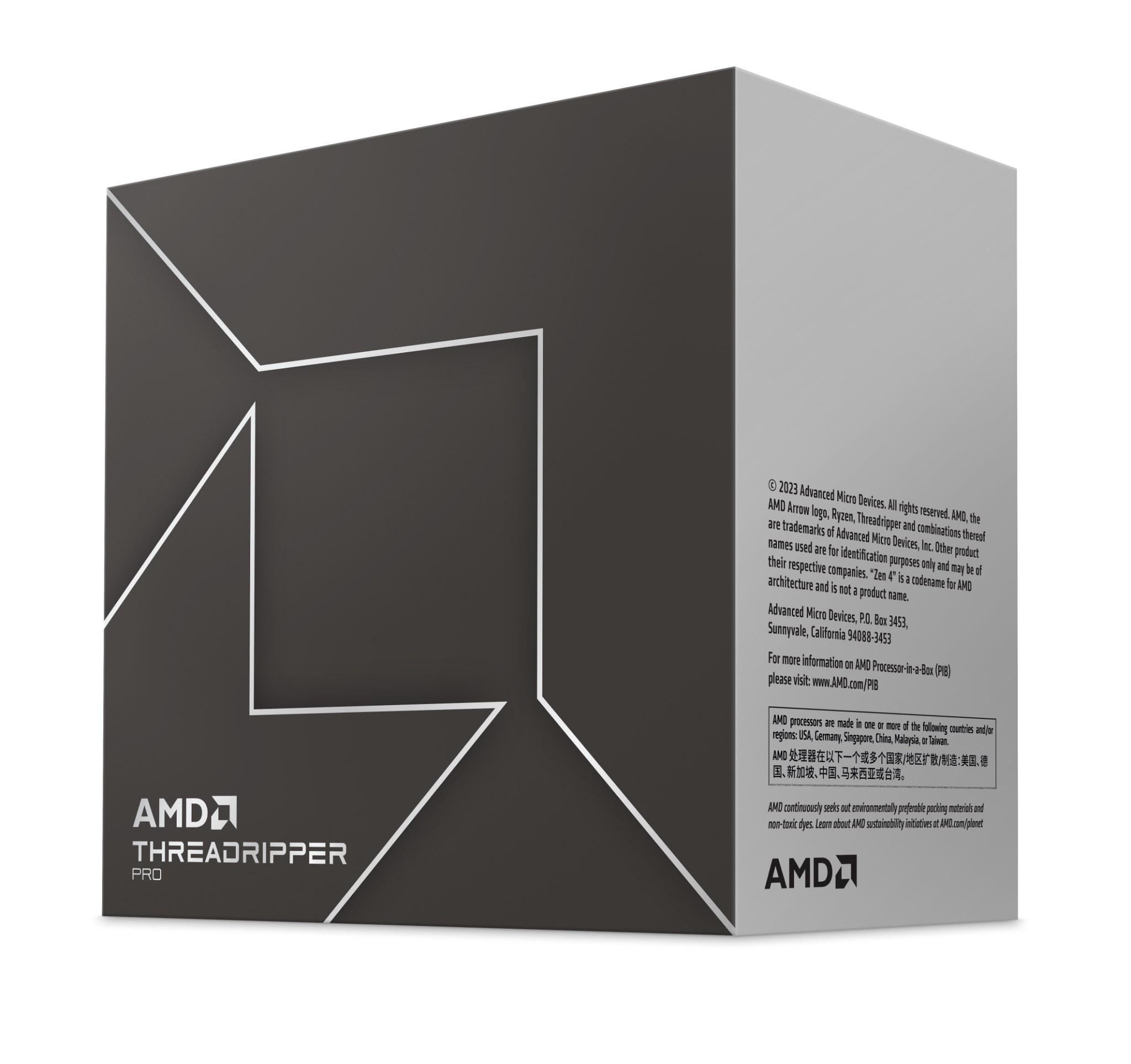 CPU AMD Ryzen Threadripper Pro 7965WX Chính hãng | Up to 5.3 GHz / 4.2GHz, 24 Cores 48 Threads, sTR5