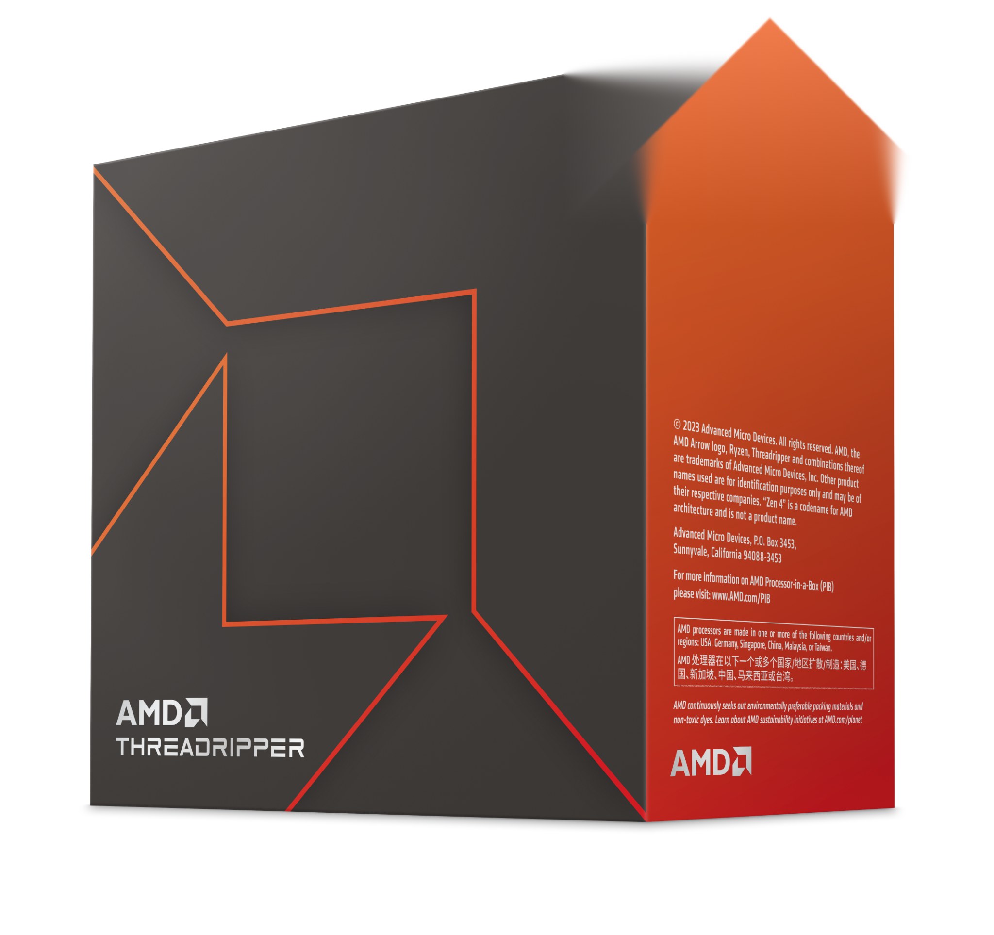 CPU AMD Ryzen Threadripper 7980X Chính hãng | Up to 5.1 GHz / 3.2GHz, 64 Cores 128 Threads, sTR5