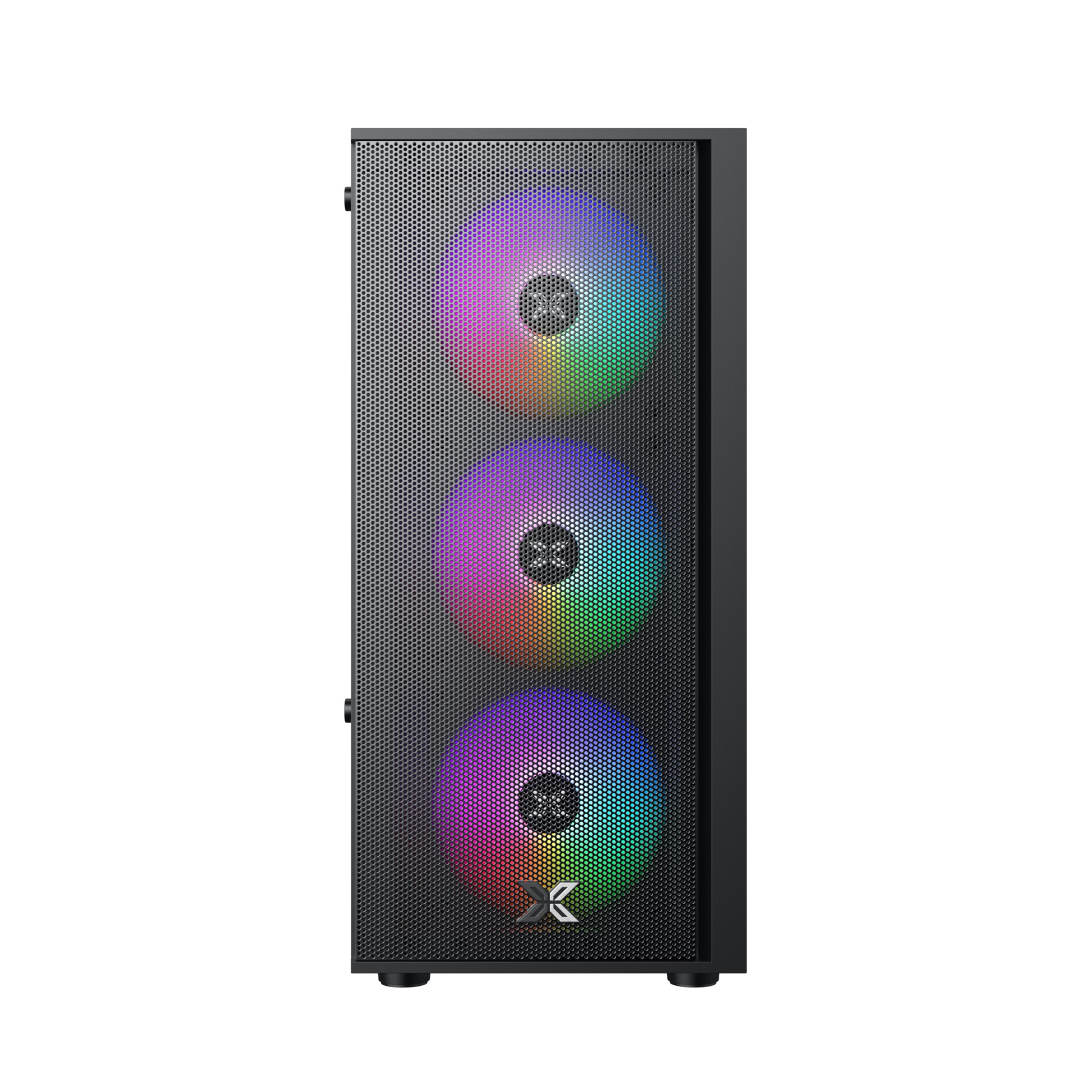 Vỏ Case Xigmatek MYX Air 3F - Black | Kèm 3 fan led