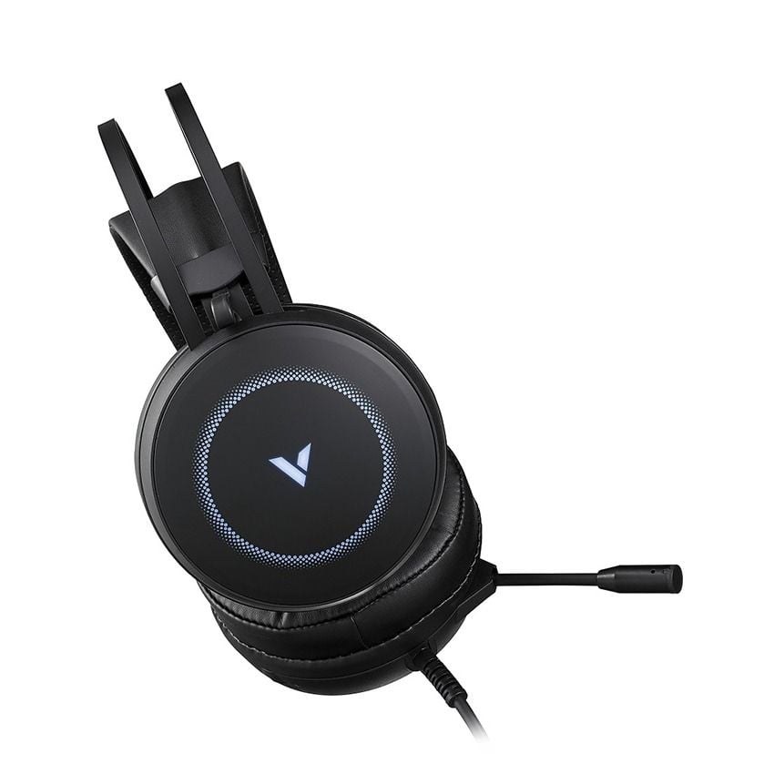 Tai nghe Gaming Rapoo VH160S Black Virtual 7.1 | USB, Over-ear, ENC, Đen