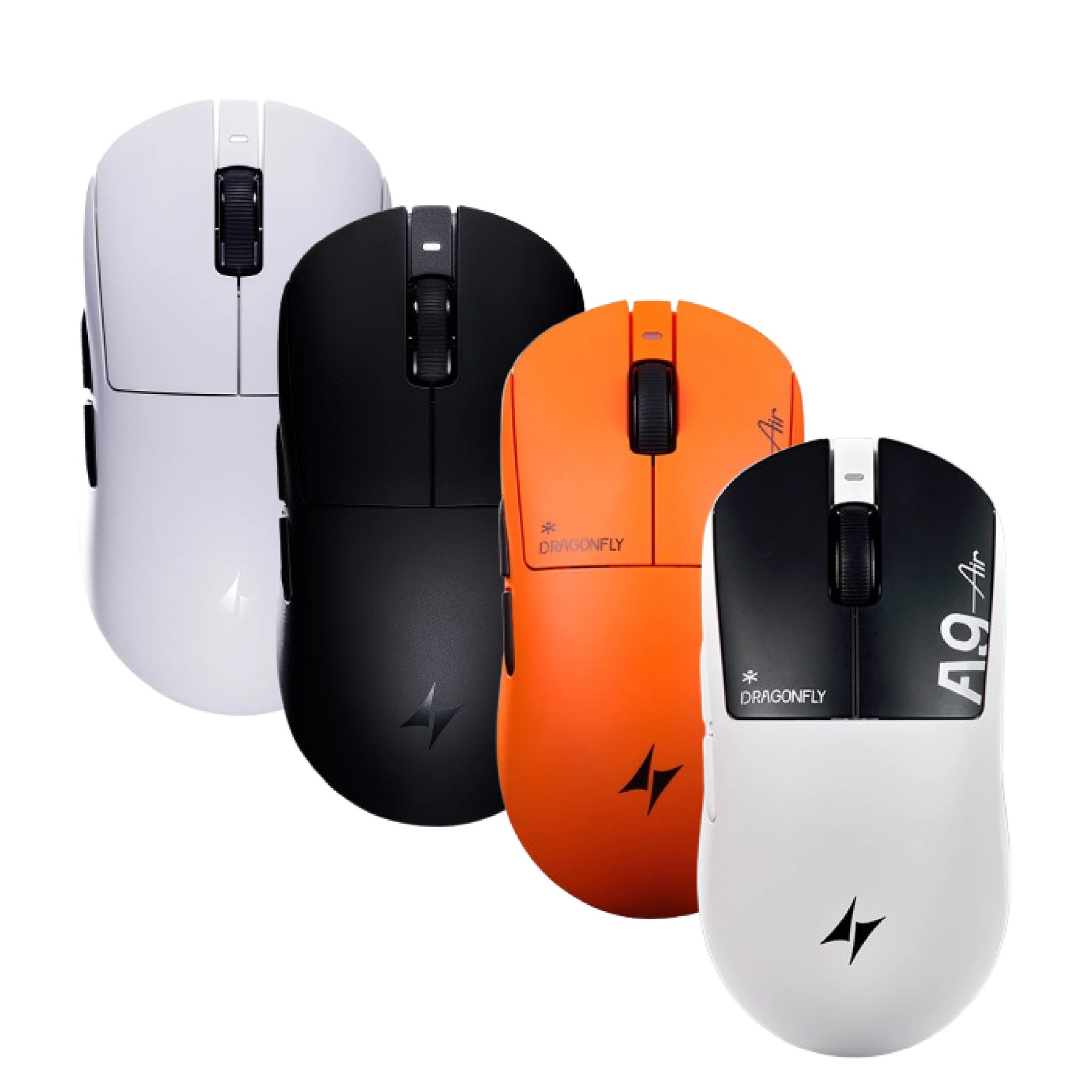 Chuột Gaming Không Dây ATK Dragonfly A9 AIR | 2 Mode, Đen