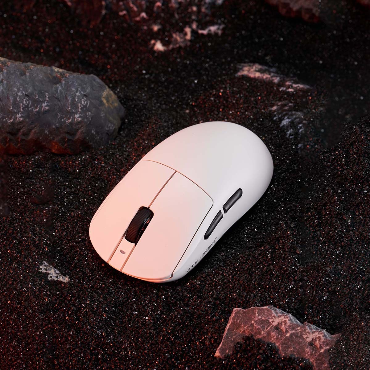 Chuột Gaming Không Dây ATK Dragonfly A9 Nearlink | 3 Mode, Trắng