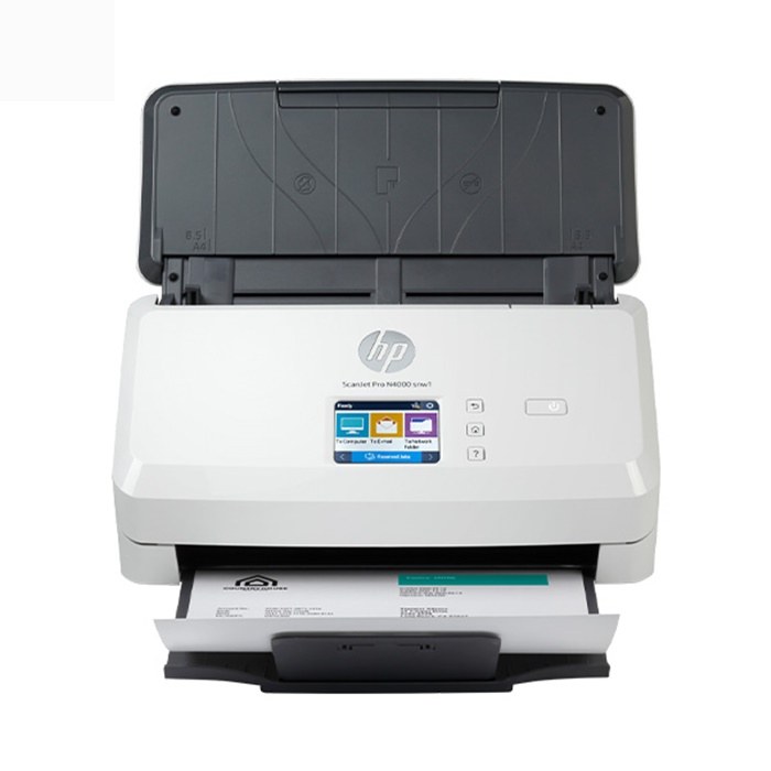 Máy Scan HP Scanjet PRO N4000 SNW1 (6FW08A) | Scan 2 mặt, USB, LAN, WiFi