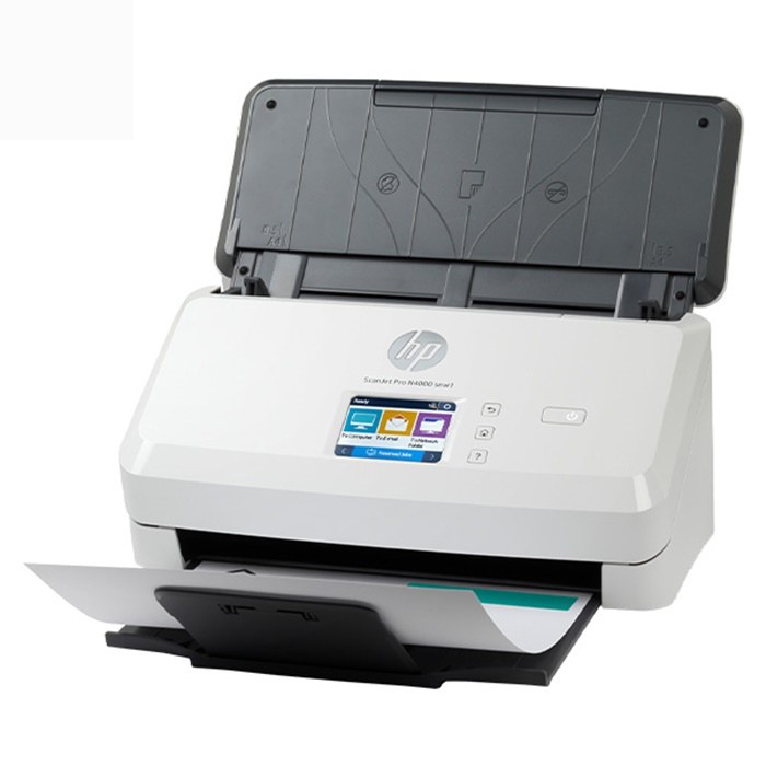 Máy Scan HP Scanjet PRO N4000 SNW1 (6FW08A) | Scan 2 mặt, USB, LAN, WiFi