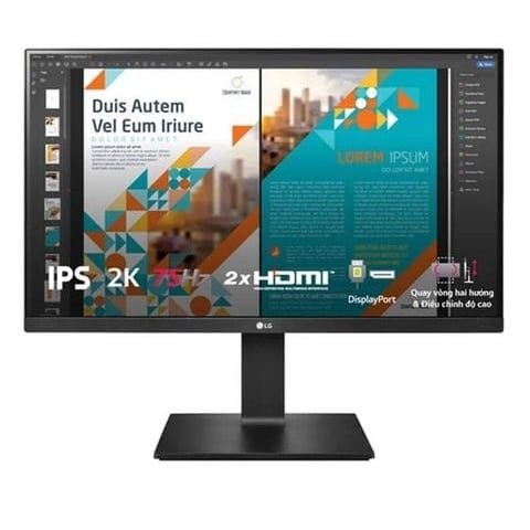 Màn Hình Máy Tính LG 24QP550-B (23.8inch/QHD/IPS/75Hz/5ms)