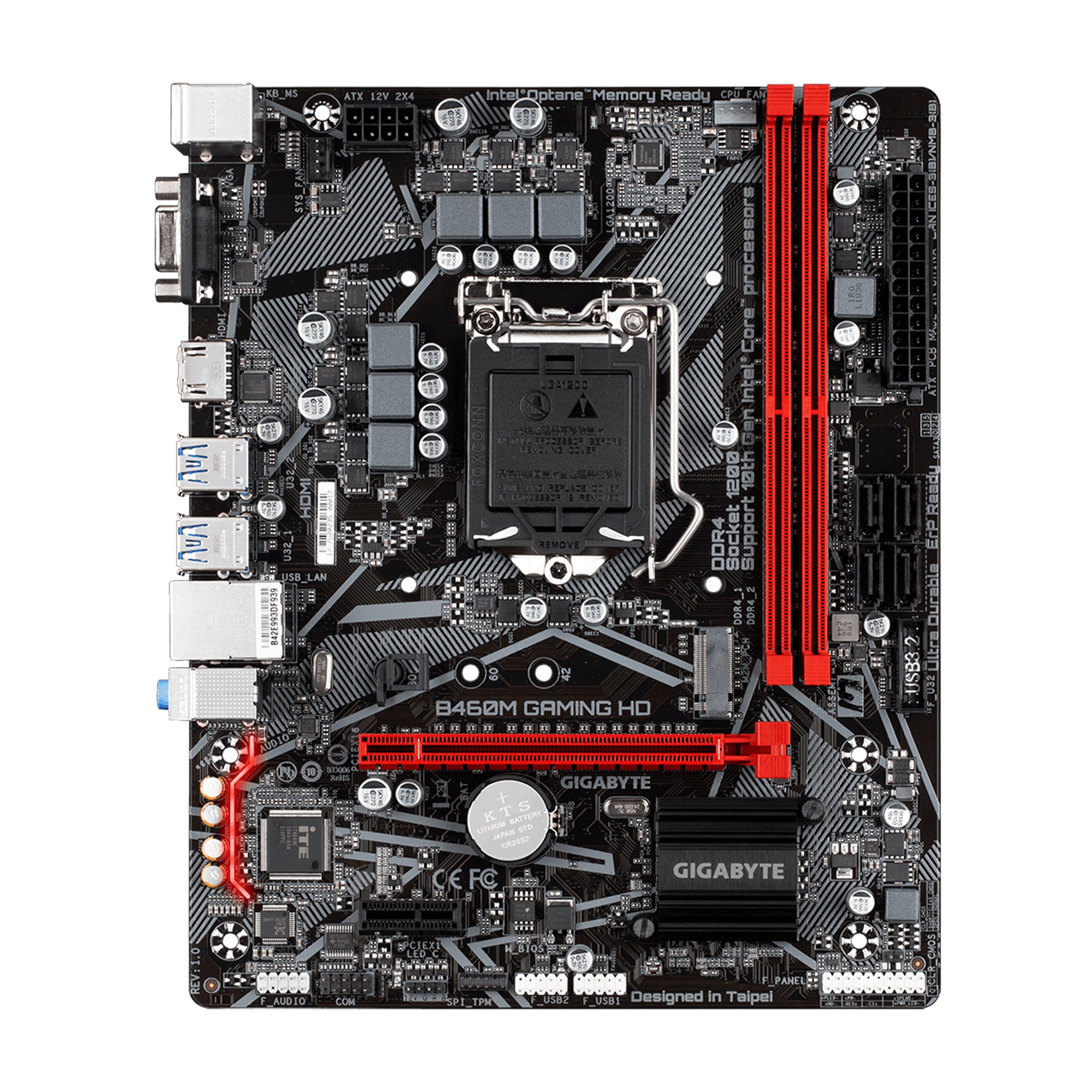 Mainboard Gigabyte B460M Gaming HD DDR4 Cũ | LGA 1200, mATX, 4 khe RAM