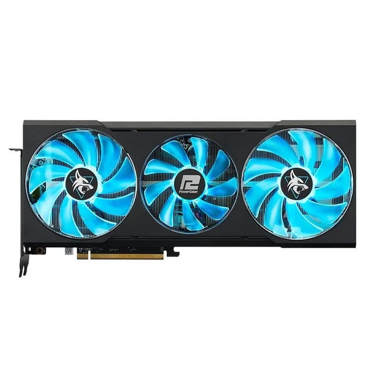 Card màn hình cũ AMD Powercolor RX 6700 XT Hellhound 12GB