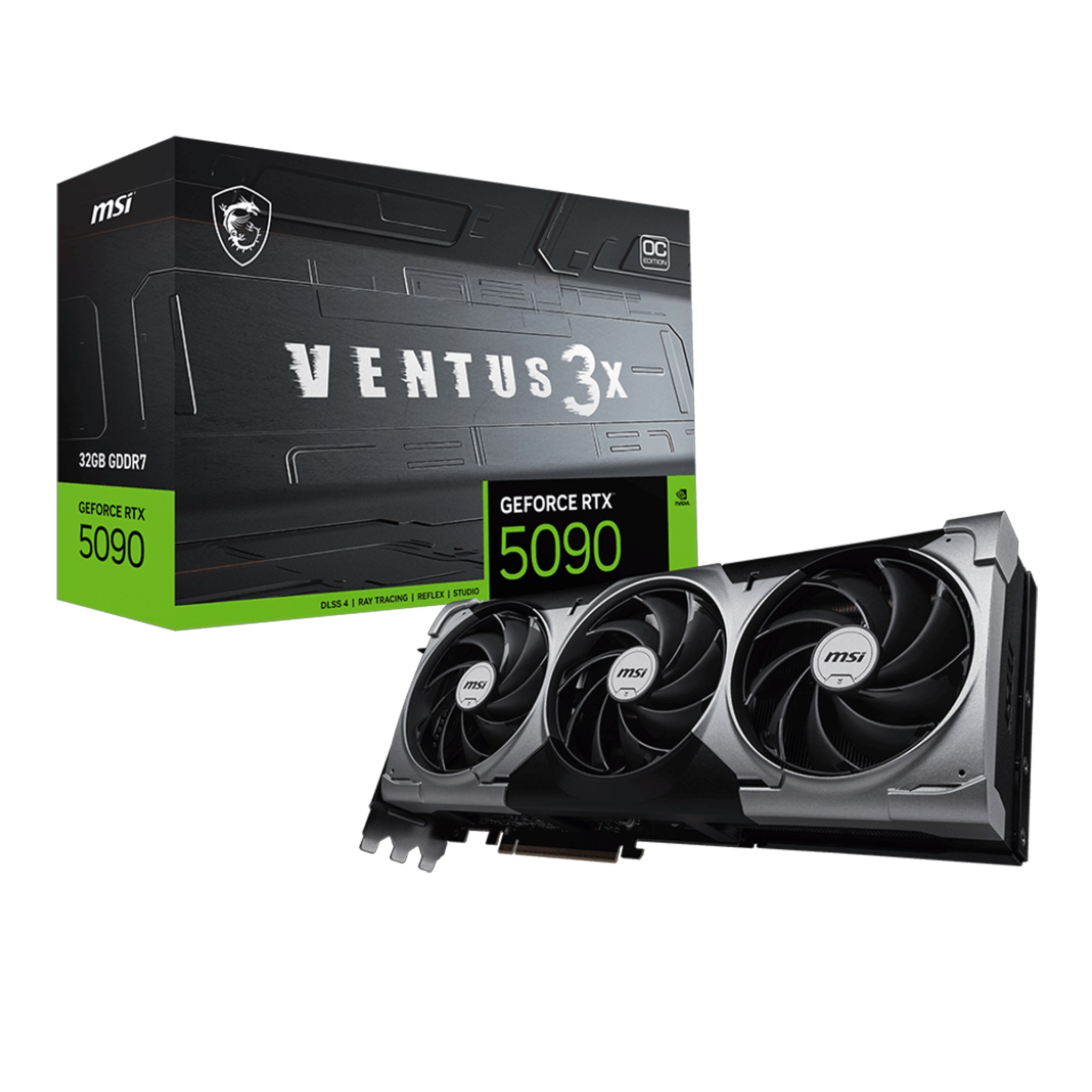 Card màn hình MSI RTX 5090 32G VENTUS 3X OC
