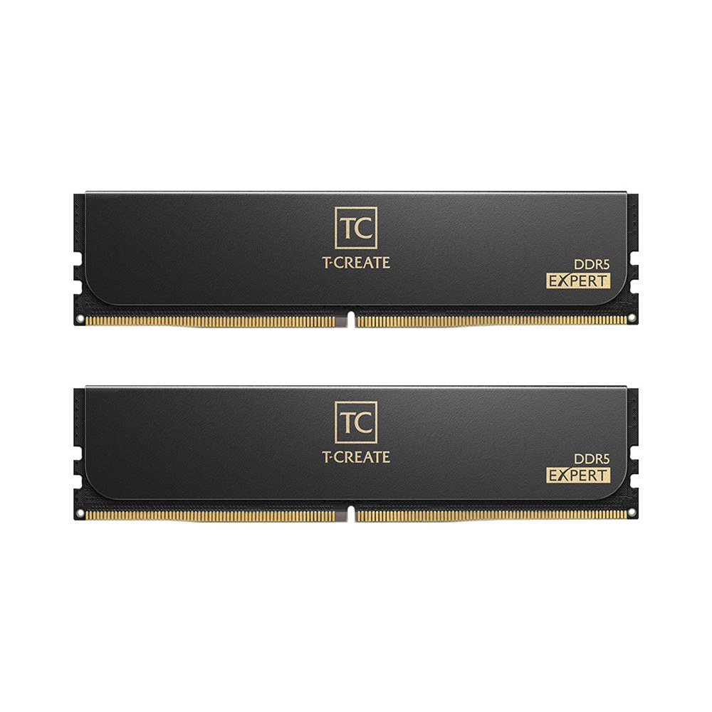 RAM PC EXPO/XMP TeamGroup T-Create EXPERT 128GB (64x2) 6400MHz DDR5 | 1.25V, CL42-52-52-102 (CTCED5128G6400HC42CDC01)