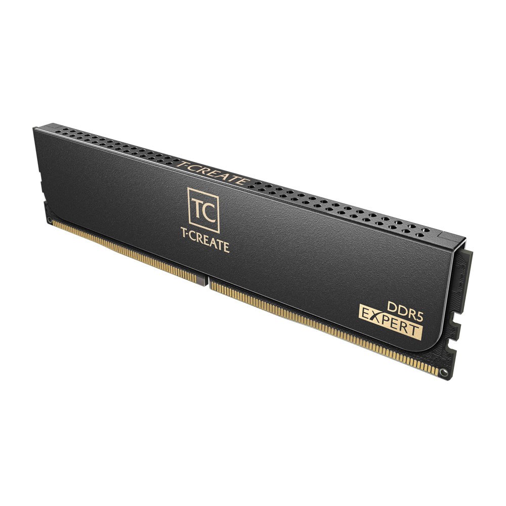 RAM PC EXPO/XMP TeamGroup T-Create EXPERT 128GB (64x2) 6400MHz DDR5 | 1.25V, CL42-52-52-102 (CTCED5128G6400HC42CDC01)