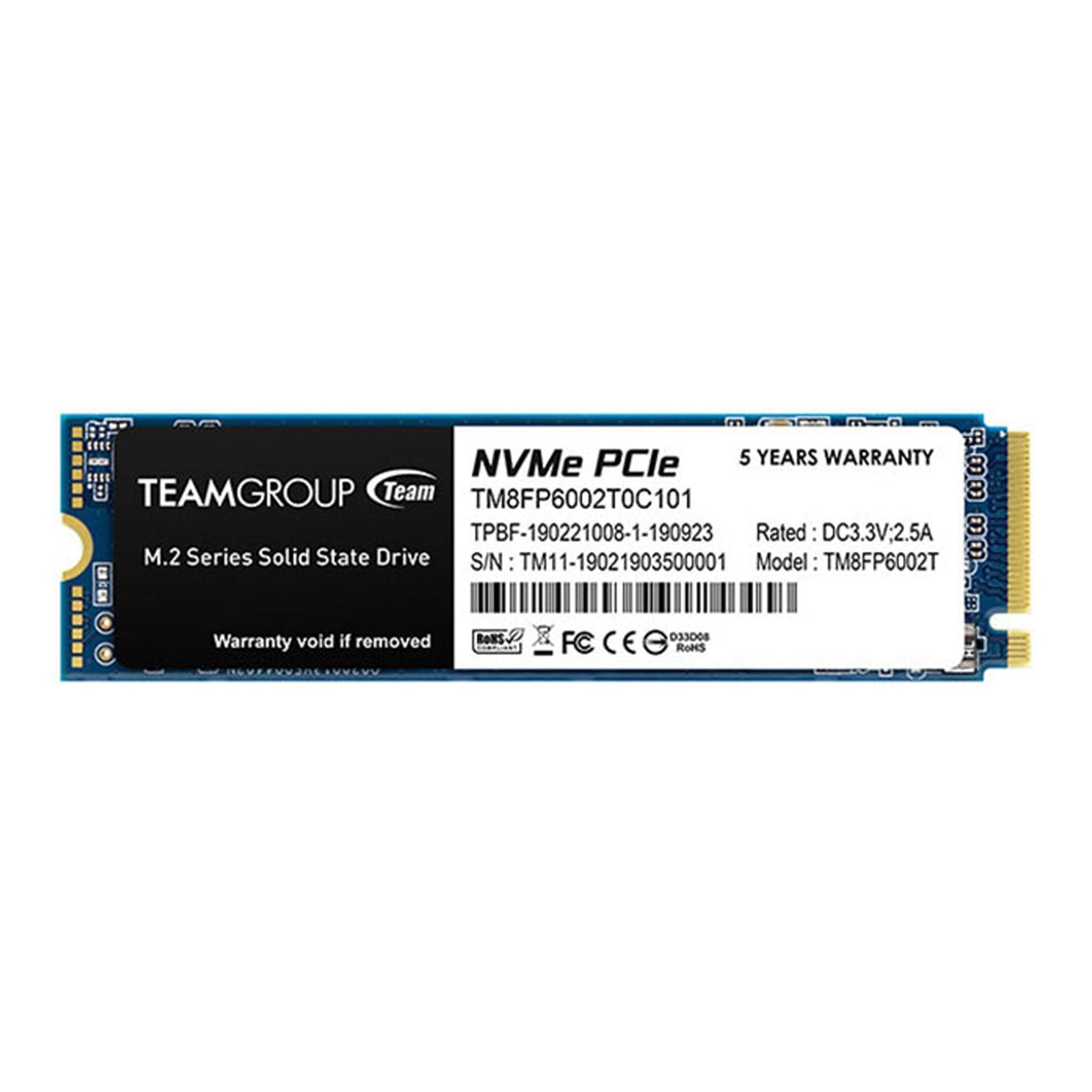 Ổ cứng SSD TeamGroup MP33 512GB | PCIe Gen3 x4 NVMe, M.2 2280 (TM8FP6512G0C101)