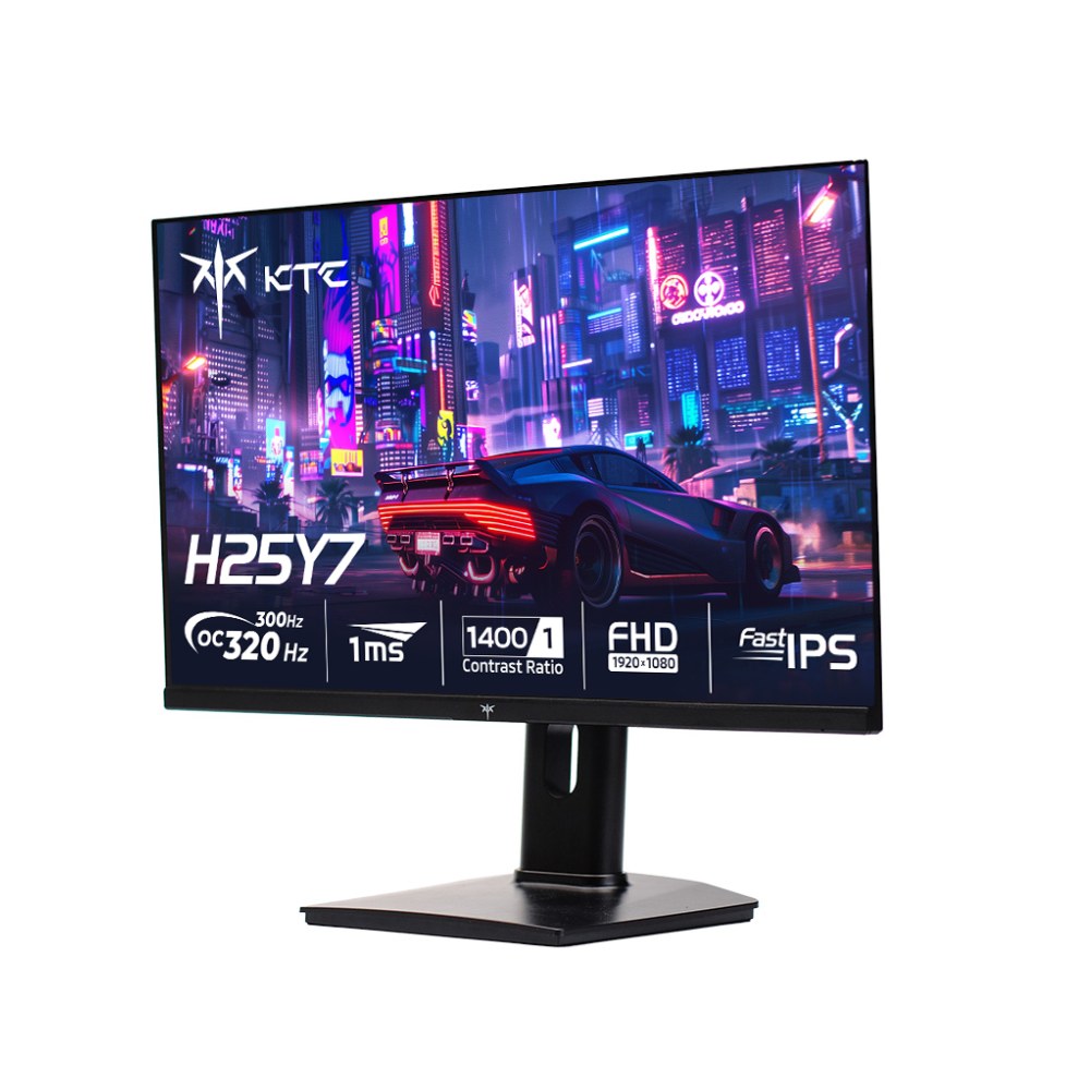 Màn hình Gaming KTC H25Y7 | 24.5 inch, FHD, 300Hz OC, Fast IPS, OC 320Hz