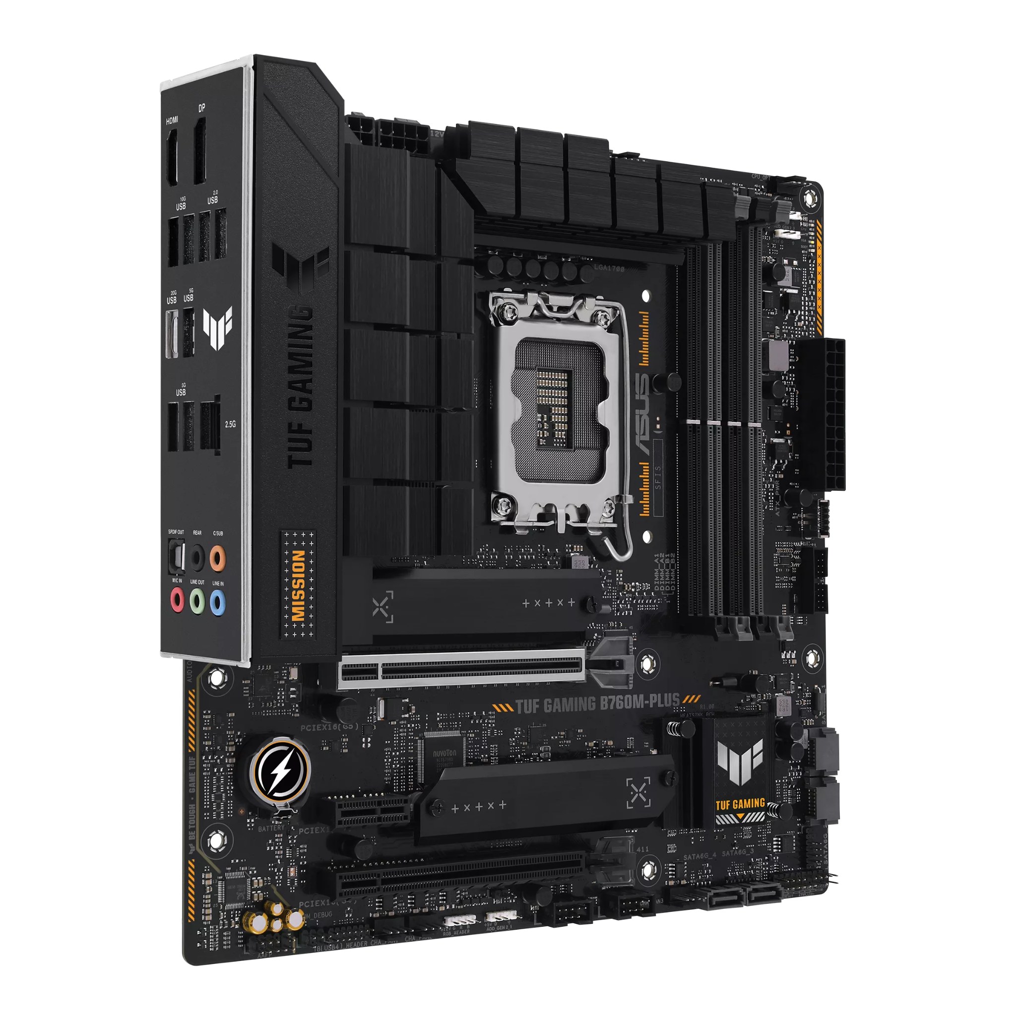 [Cũ] Mainboard Asus Tuf Gaming B760M Plus DDR5 | BH 3T STAR