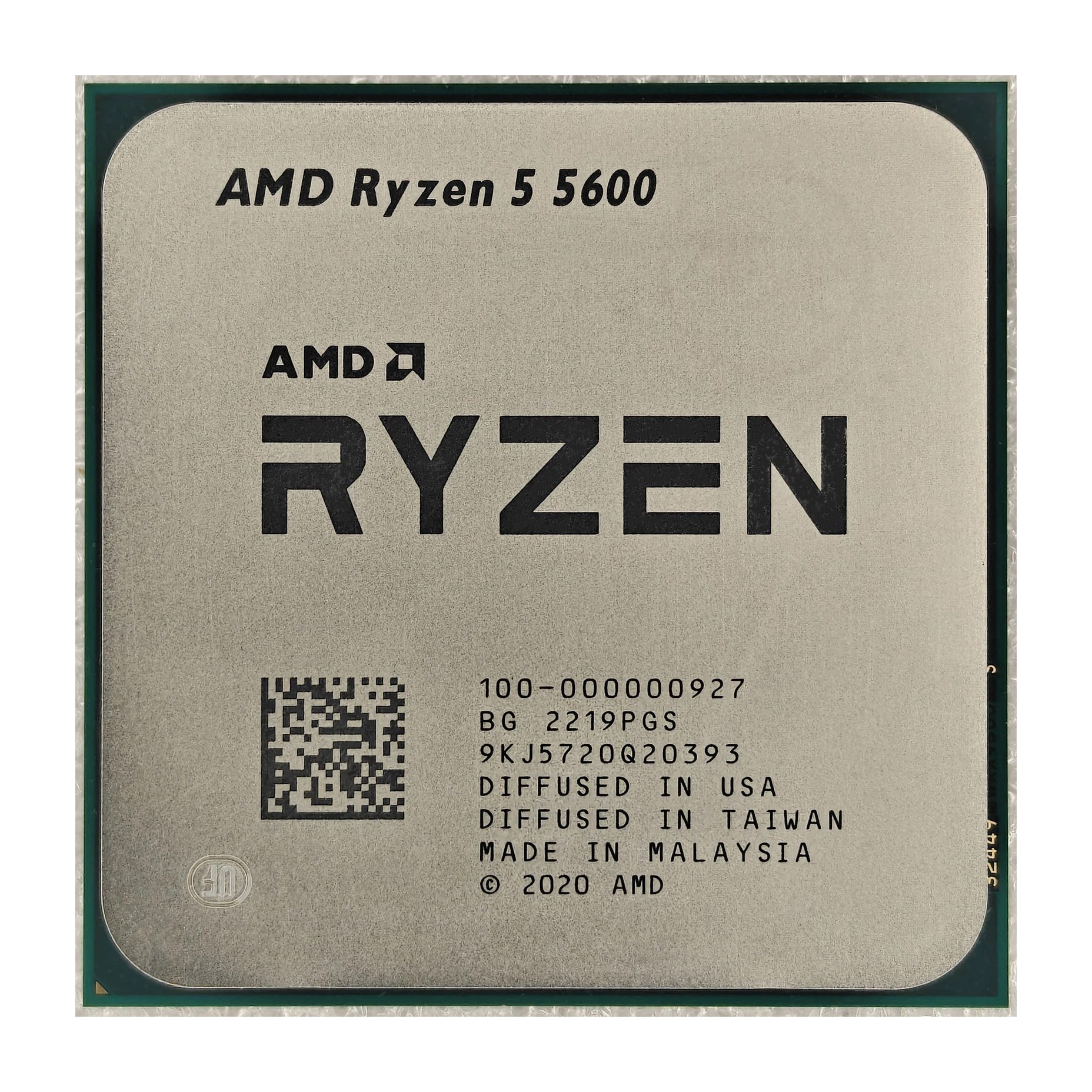 [Cũ] CPU Amd Ryzen 5 5600 (no box). Không fan | BH 36T Serial