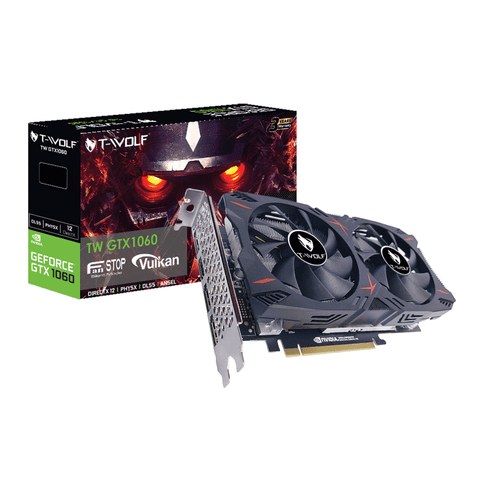 [Cũ] Card màn hình T-Wolf GTX 1060 6G Ddr5 2 FAN .BH 3T STAR