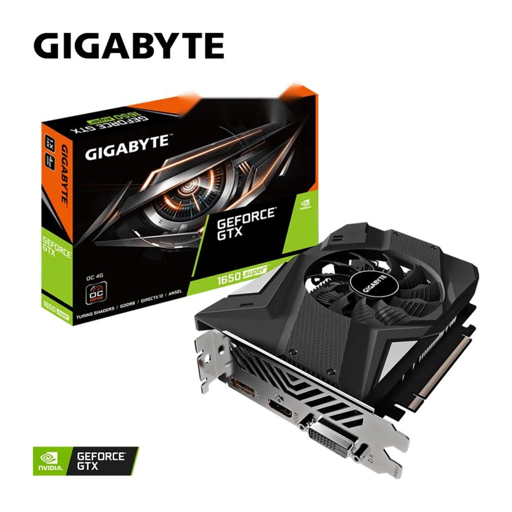[Cũ] Card màn hình Gigabyte GTX1650 4G SUPER 2 Fan | BH 3T STAR