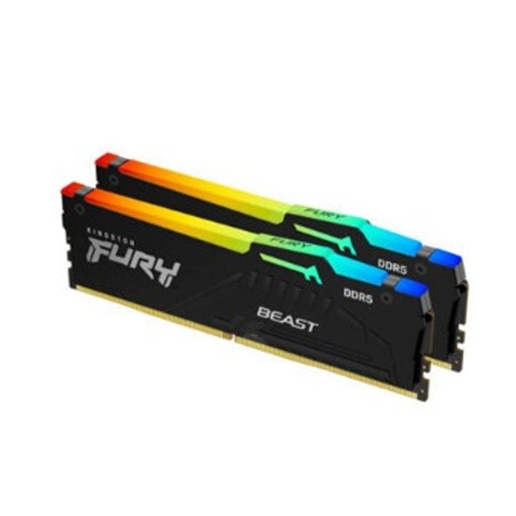 Ram DDR5 16G 5200Mhz Kingston Fury Beast RGB Led Cũ