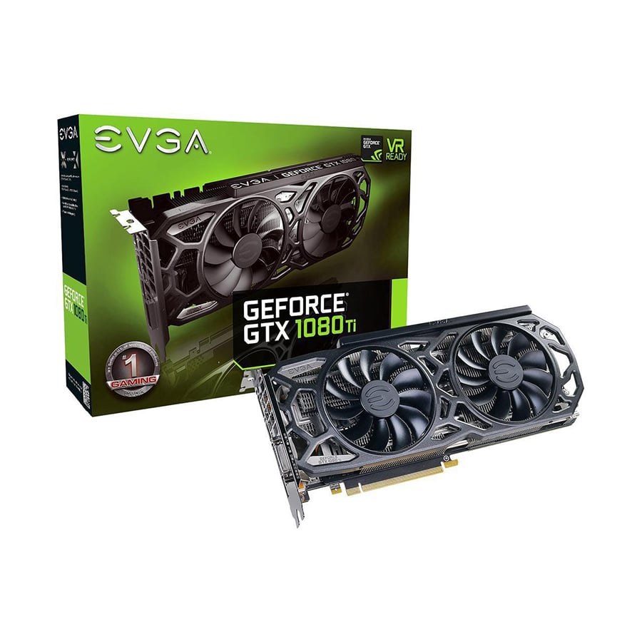 [Cũ] Card Màn hình 1080Ti 11G D5 ECard Màn hình 2 Fan | BH 3T Star
