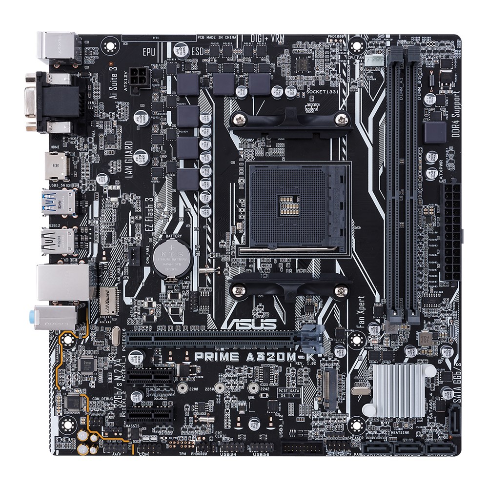 [Cũ] Mainboard Asus A320M-K Prime | BH 3T STAR