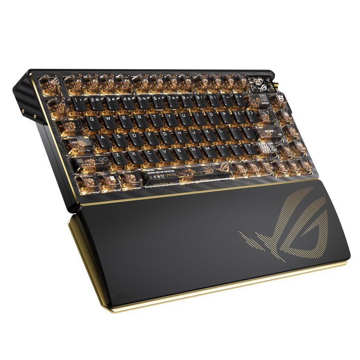 Bàn phím cơ Gaming Không Dây ASUS ROG Azoth Extreme Edition 20 (ROG NX SW) (90MP04VF-BKUA20) | ROG NX Mechanical Switch, RGB, Đen (Sản phẩm bán kèm máy bộ ROG 20th)
