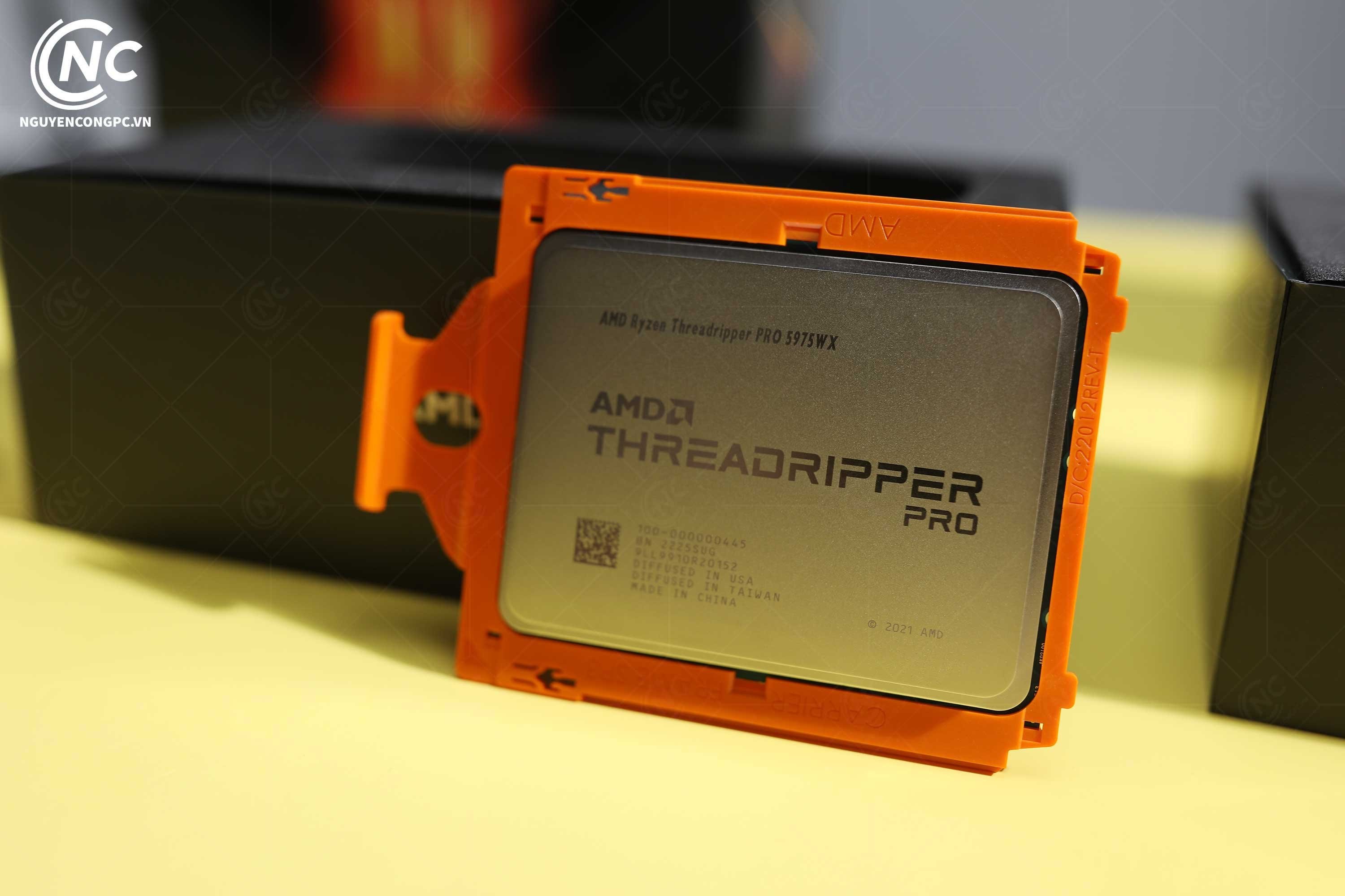CPU AMD Ryzen Threadripper Pro 5975WX Box chính hãng (3.6GHz - 4.5GHz, 32 Cores, 64 Threads, sWRX8)