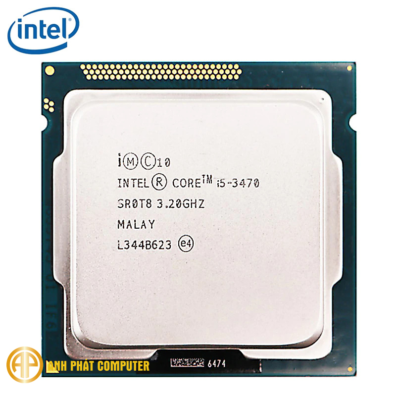 CPU Intel Core i5 3470 có hiệu năng xử lý vượt trội
