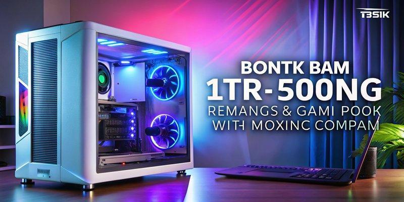 Người chơi đang trải nghiệm bộ PC Gaming Bể Cá Trắng B760M I5 13400F 16GB RTX 3060 với đèn LED RGB sáng rực