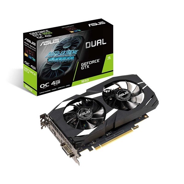 VGA GTX 1650 DUAL OC ASUS 4GB GDDR5