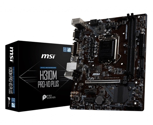 Mainboard h310m pro-vd Plus MSI
