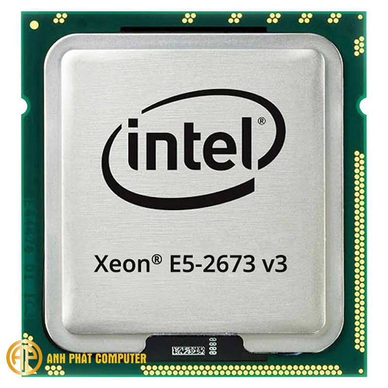 CPU Intel Xeon E5 2673 V3 có khả năng xử lý công việc vượt trội