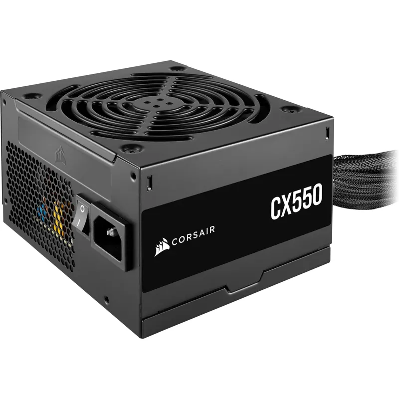 Nguồn Máy Tính Corsair 550W Bronze 80 Plus Đen CX550