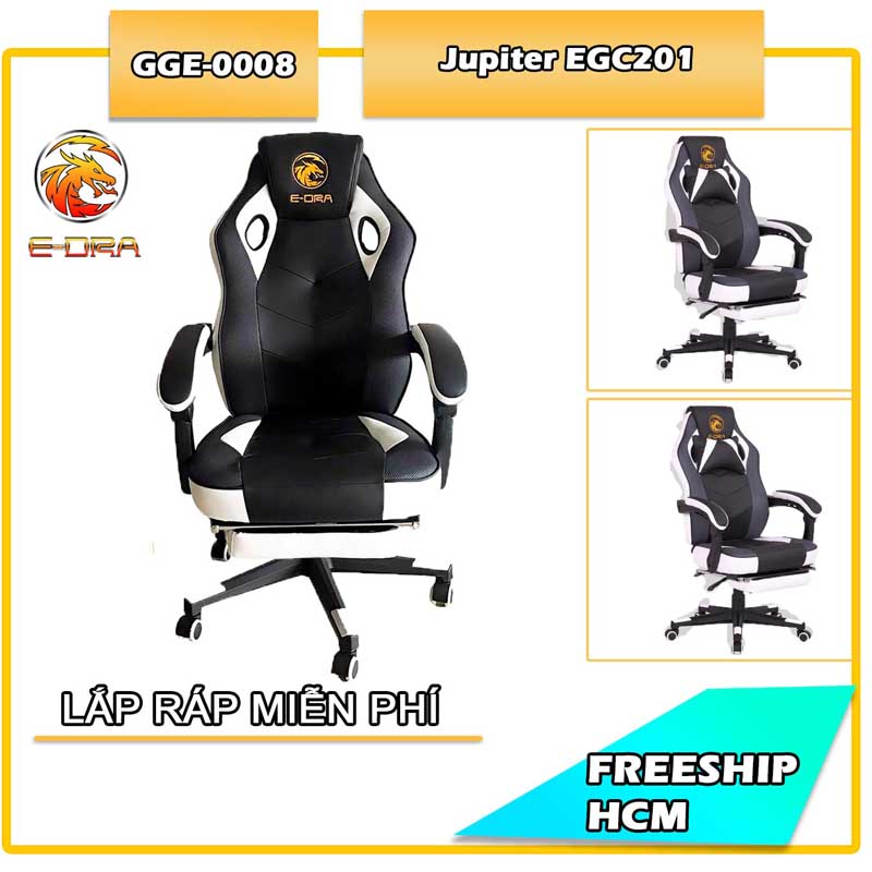 Ghế chơi Game E-DRA Jupiter Gaming chair - EGC201 (Cái)