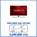 Màn hình máy tính Viewsonic Vg1655 (16inch, Full HD, IPS, 60Hz, 6.5ms, 250 cd/㎡, Phẳng)
