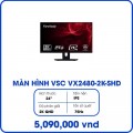 Màn hình máy tính Viewsonic VX2480-2K-SHD ( 23.8inch/QHD/IPS/75Hz/4ms/250nits/HDMI+DP)