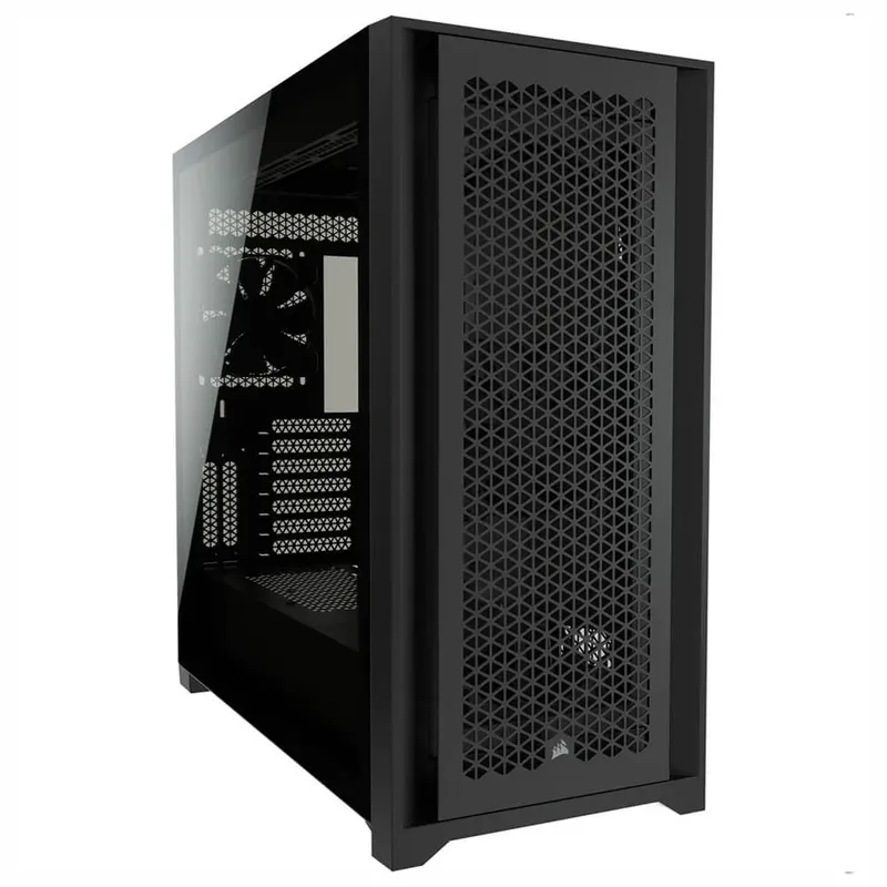 Vỏ case Corsair 5000D AirFlow Tempered Glass Black | Mid Tower, ATX, Sẵn 2 fan không led