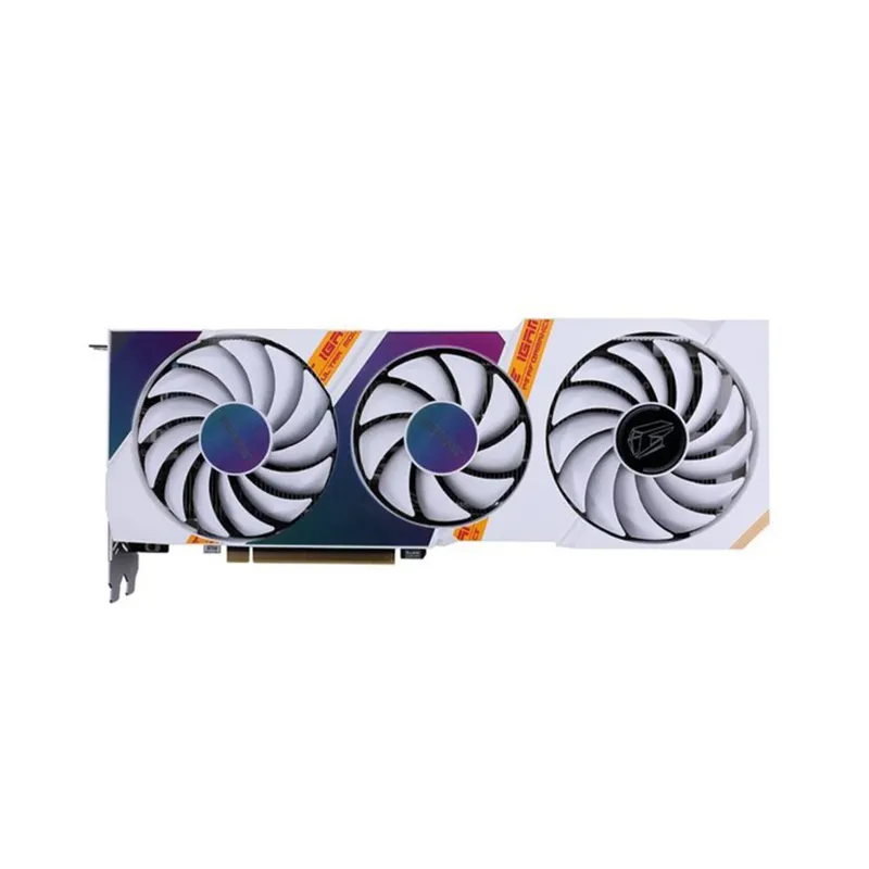 Card màn hình cũ Colorful iGame RTX 3060 Ultra White OC 12G L-V 3 Fan