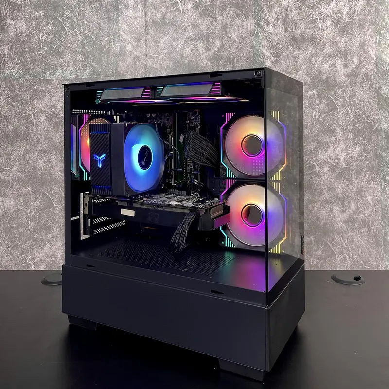 Pc Gaming Bể Cá Đen B760M I5 12400F 16GB RTX 3060 ( Vga 2nd )