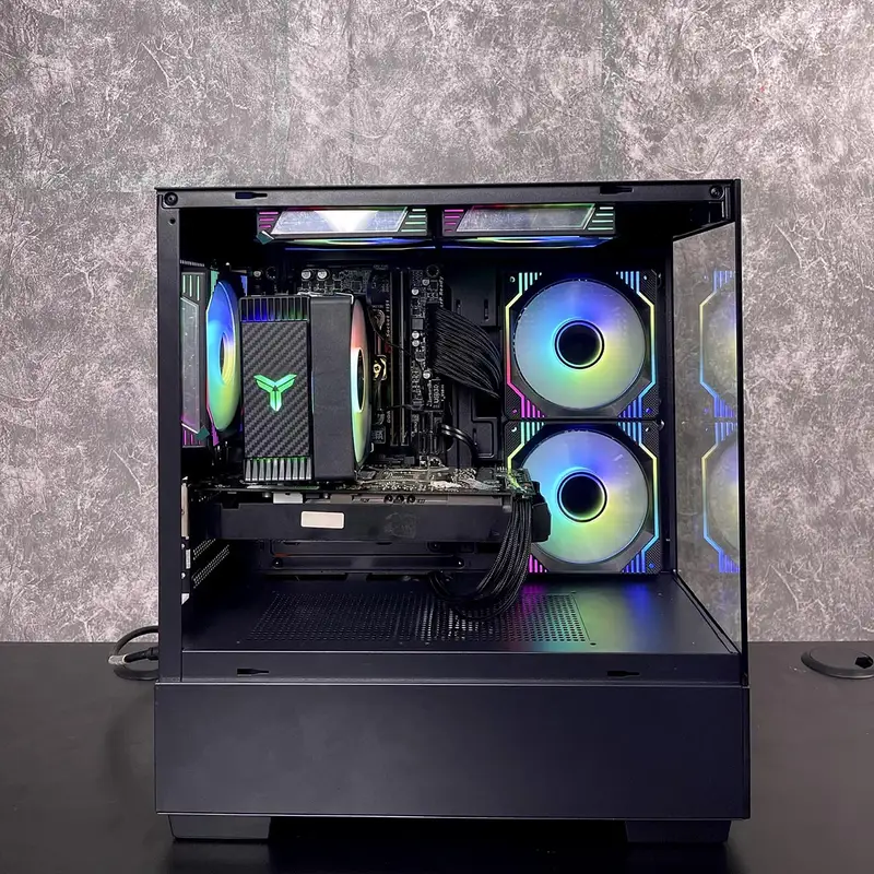 Pc Gaming Bể Cá Đen B760M I5 12400F 16GB RTX 3060 ( Vga 2nd )